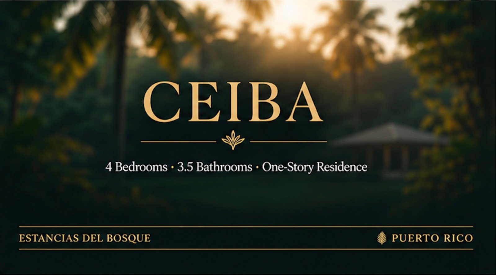 Modelo Ceiba — Estancias del Bosque Reserve