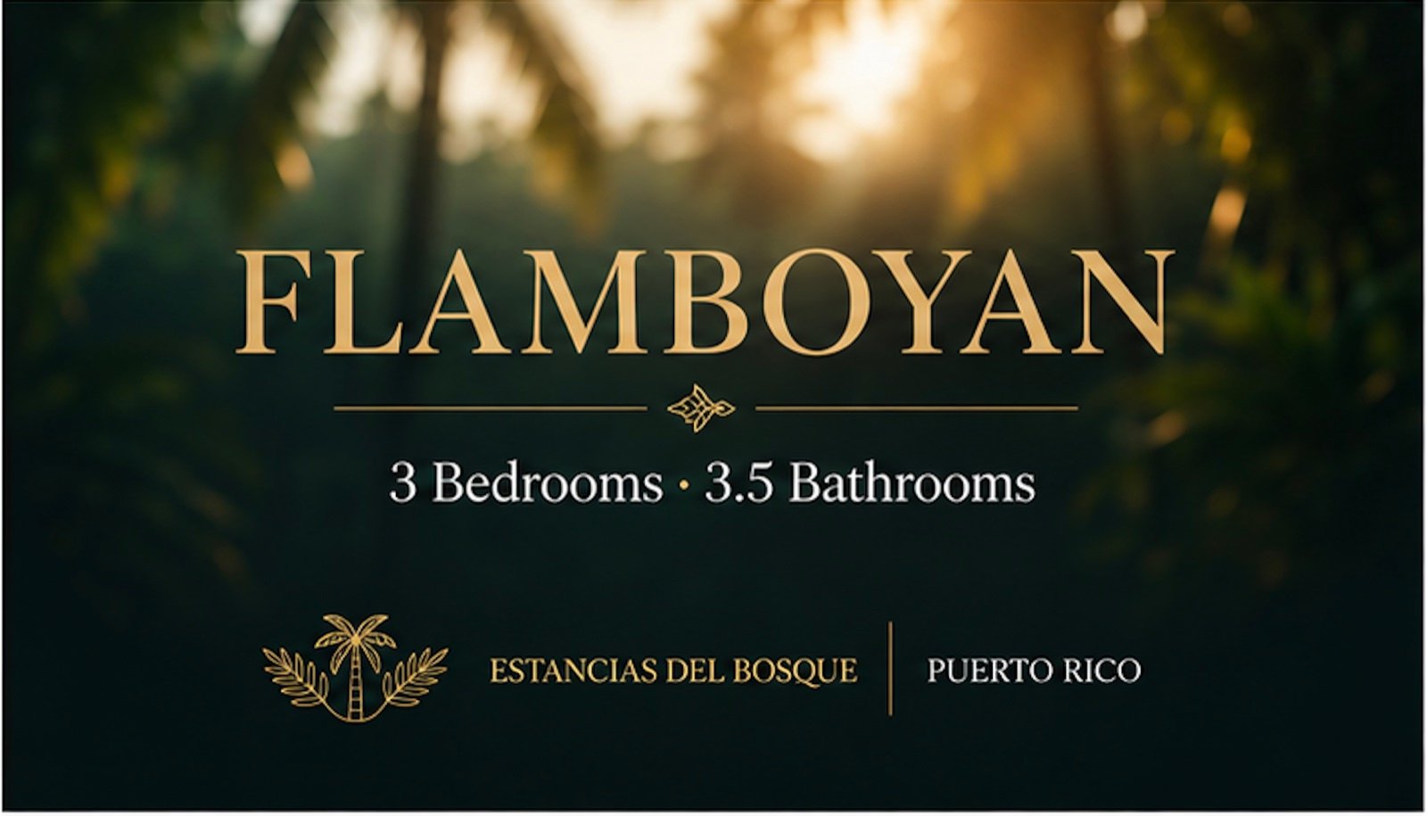 Modelo Flamboyán — Estancias del Bosque Reserve