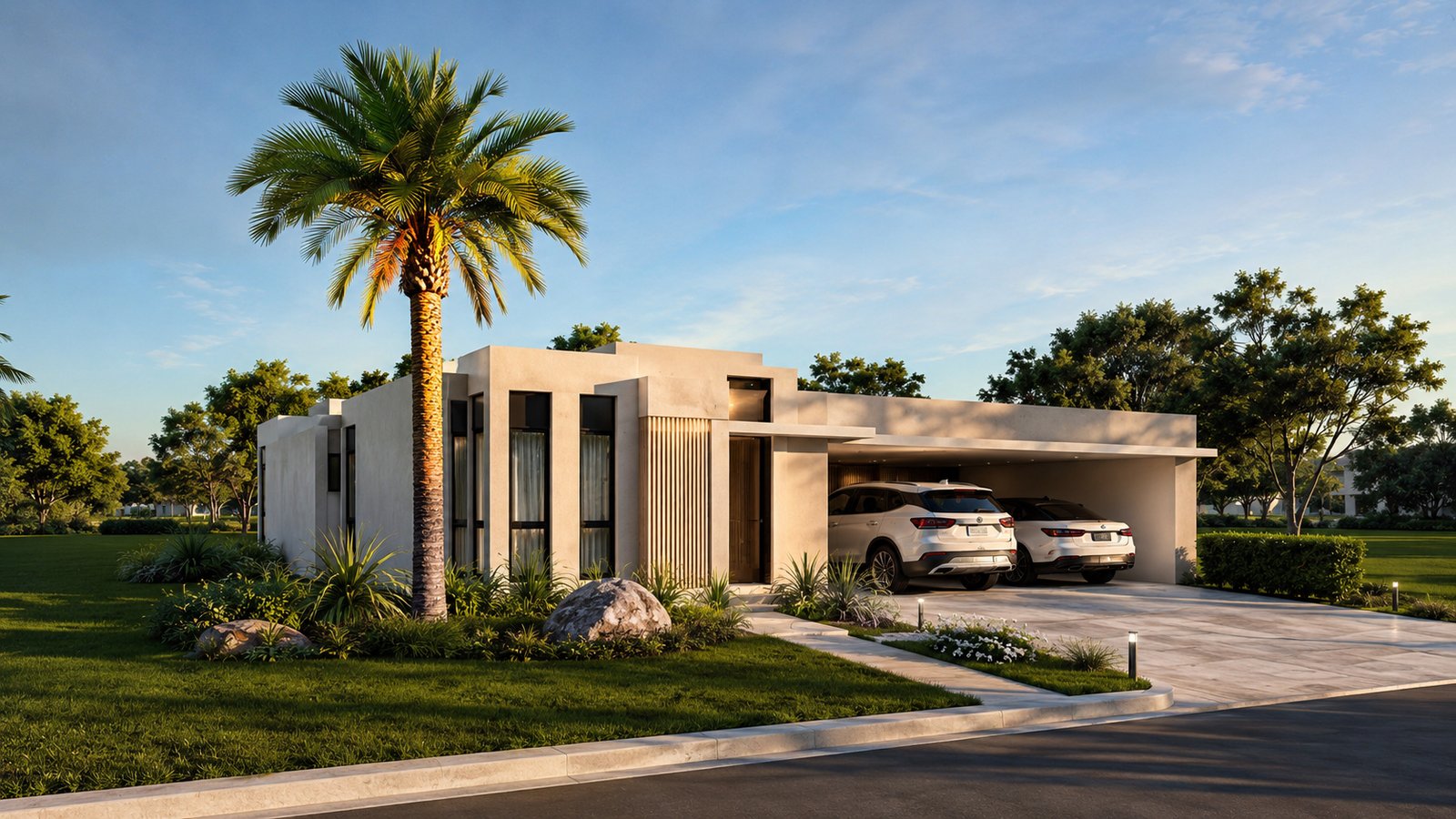 Estancias del Bosque Reserve — Streetscape